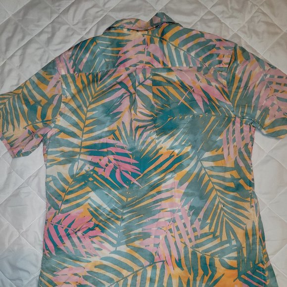80s Flower Shirt, Unisex, SM - Picture 2 of 9